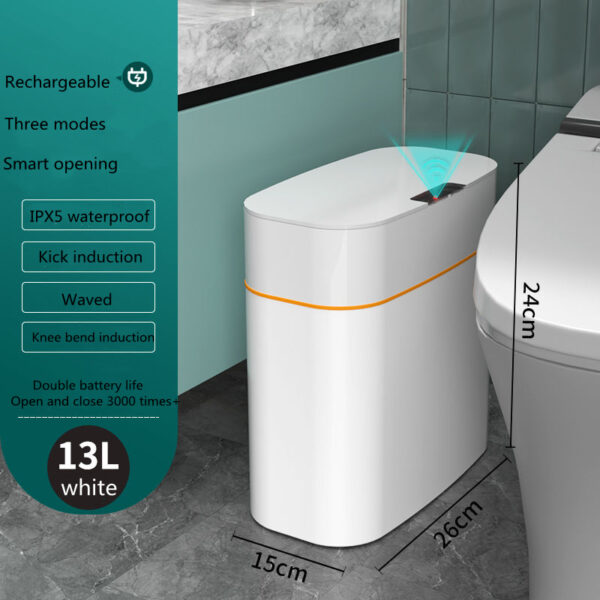 Smart Sensor Trash Can (Auto-Lid) - Image 9