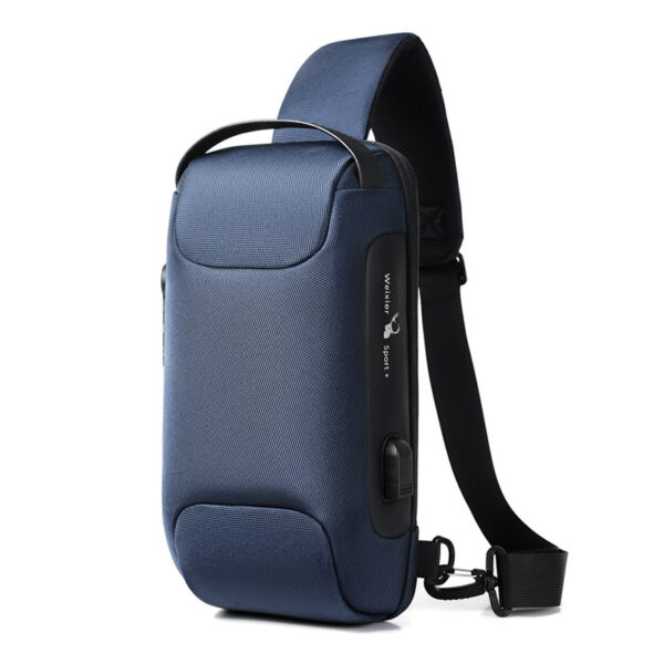 Waterproof Anti-Theft USB Crossbody Bag - Image 2