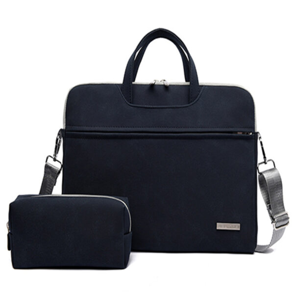 PU Leather Laptop Bag for MacBook & Notebook - Image 6