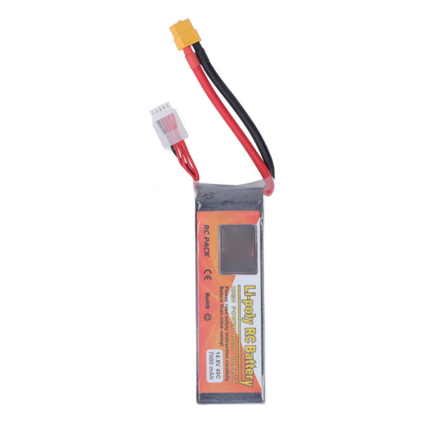 7000mAh 14.8V 4S Lipo Battery for RC Models