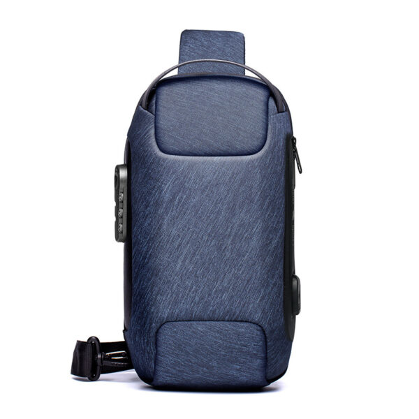 Waterproof Anti-Theft USB Crossbody Bag - Image 9