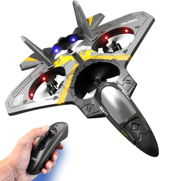 Kids/Adults RC Fighter Drone with Foam Fixed Wing - Image 8
