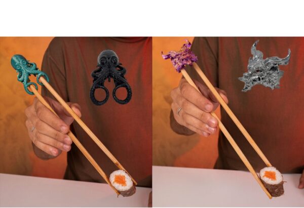 Chopstick Helpers – Fun & Unique Sushi Companions!