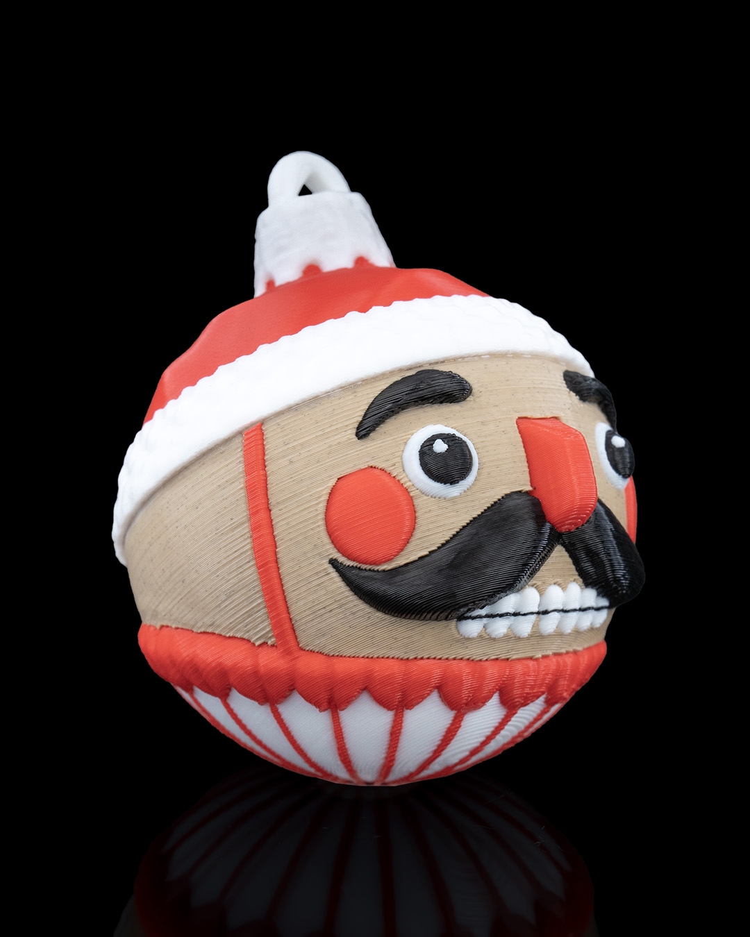 Enfeite Quebra-Nozes para Árvore de Natal Ornamento Decorativo Clássico